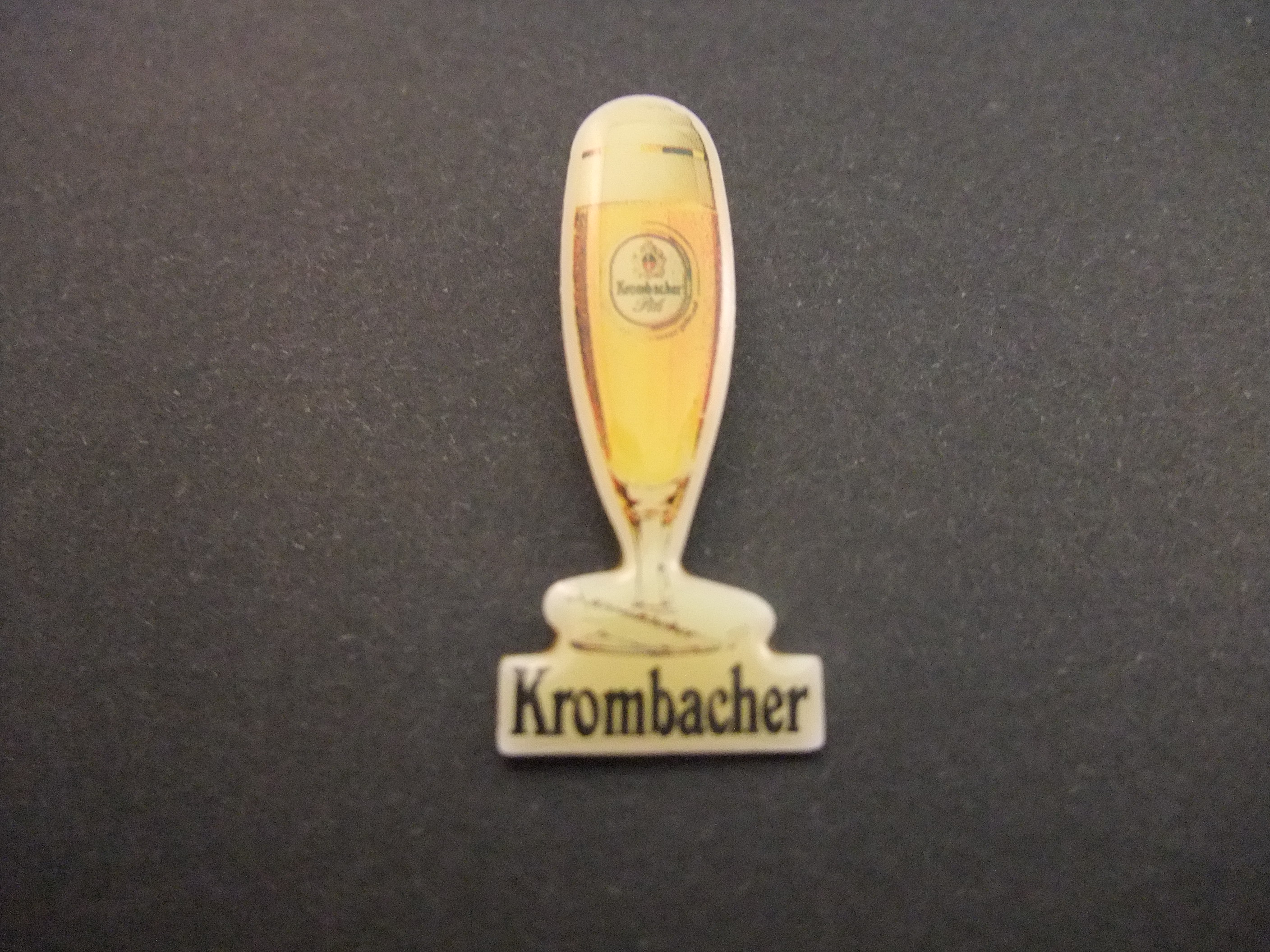 Krombacher Duits biermerk bierglas